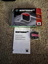 Nintendo 64 Expansion Pak N64 Expansion Pack Complete CIB W/ Remover Tool cover