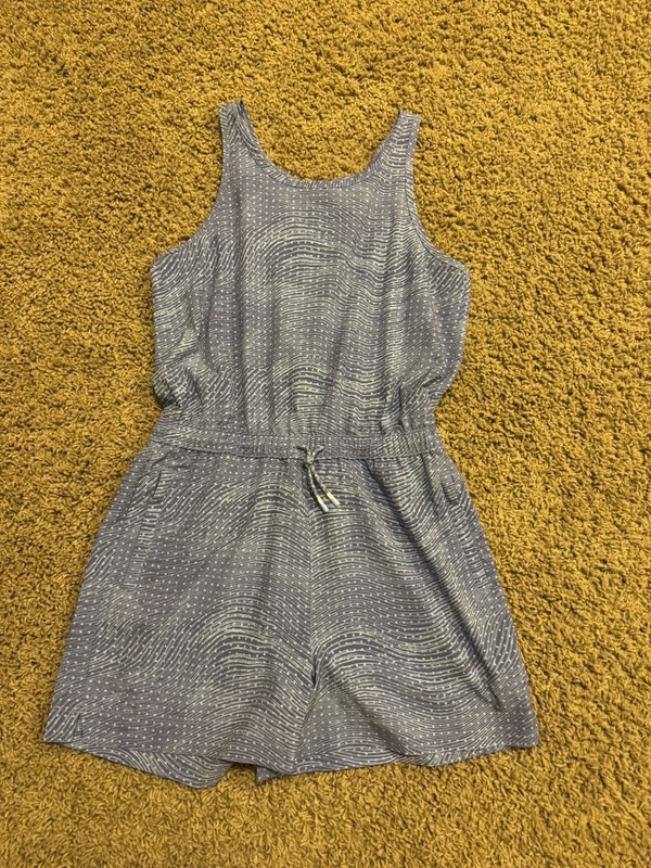 Athleta Girl Rompers Size 12 Large -LOT of 3 Black Gray Camo &  Purple