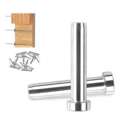 20 Pack 3/16 Stemball Swage Dead End Invisible Cable Railing Kit Terminal for Wo