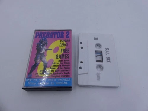 video game "Predator 2" demo Sinclair ZX Spectrum computer