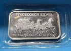 STAGECOACH 1 OZ .999 FINE SILVER Divisible Bar  • SEALED ⭐️⭐️⭐️⭐️⭐️