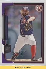 2015 Bowman Purple 178/250 Tanner Roark #47 READ 1u6