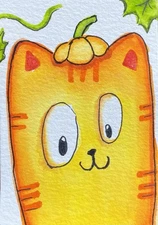 ACEO Original Mixed Media Painting Art