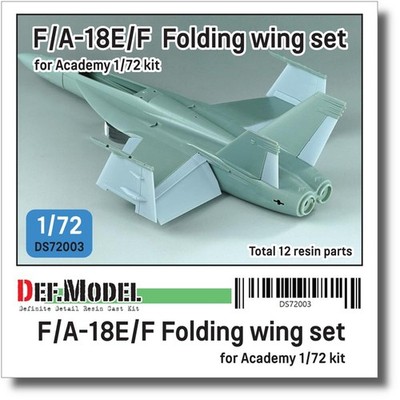 Def.Model 1/72 Scale Modern American F/A-18E/F Super Hornet Folding Wing Set (Ac