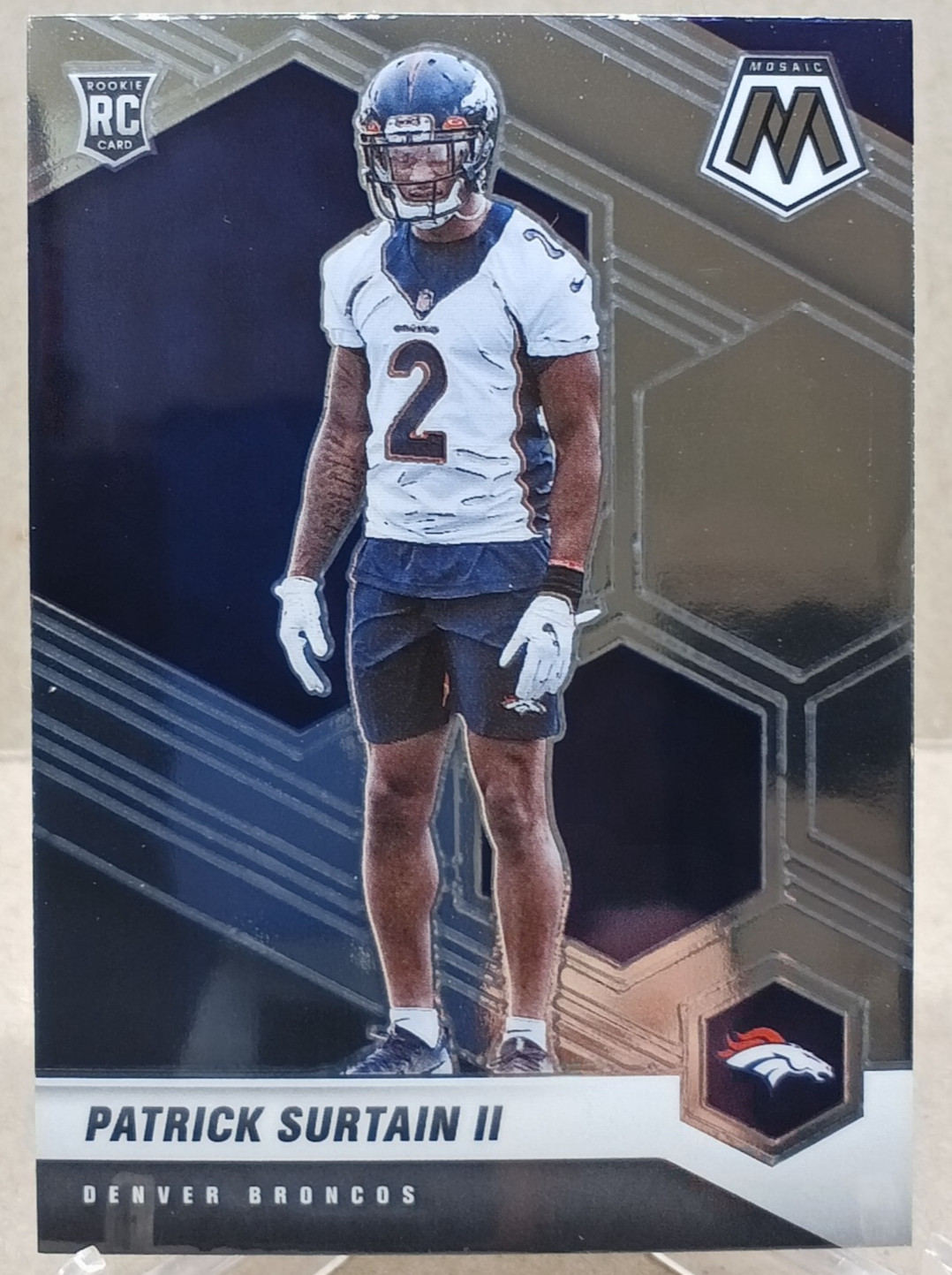 Patrick Surtain II 2021 Panini Mosaic - Rookie Card #344