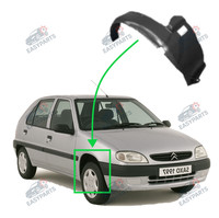 Radlauf StoßStange Locaro Vorne Rechts FüR Citroen Saxo 1996 - 2002