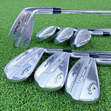 Fers Callaway Apex 21 (4-PW + AW) - Graphite Extra Rigide KBS - Bon état
