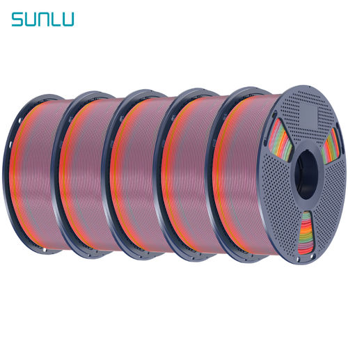 SUNLU 5×1KG/10×1KG PLA PETG Seide ABS ASA SILK 3D Drucker Filament 1KG Spule - Afbeelding 132 van 144