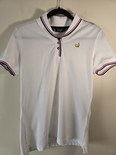 100% Peruvian Pima Cotton Womens Golf Polo Shirt By Bobby Jones Preloved  - Picture 1 of 5