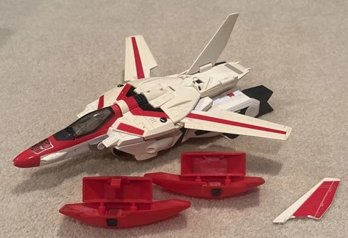 G1 1985 Transformers Jetfire Autobot Vintage Jet -READ DESCRIPTION- Broken