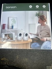 Bonoch Baby Monitor with 2 Cameras, 7" 720P Screen