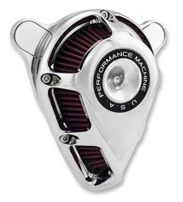 Performance Machine 0206-2140-CH Jet Air Cleaner Chrom
