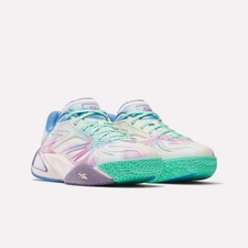 Reebook Angel Reese 1 basketball shoes aqua/purpe/blue