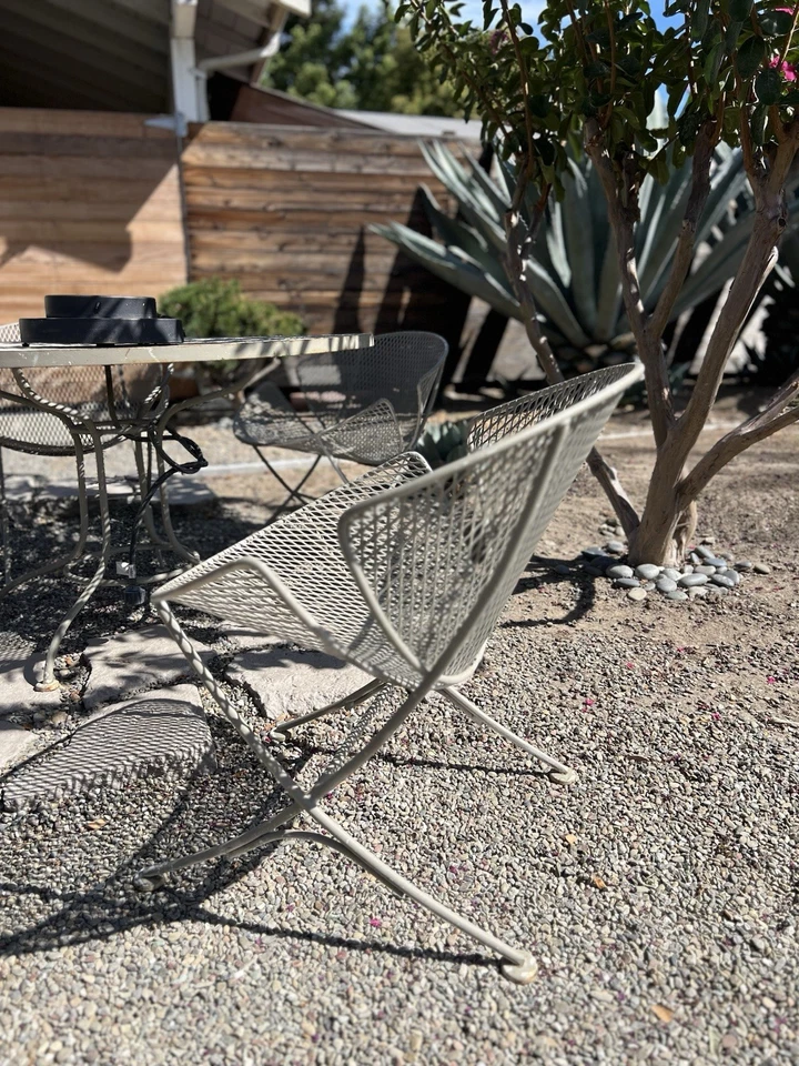 Juego de comedor de patio vintage de 5 piezas Maurizio Tempestini para John Salterini MCM Foto 4 de 4