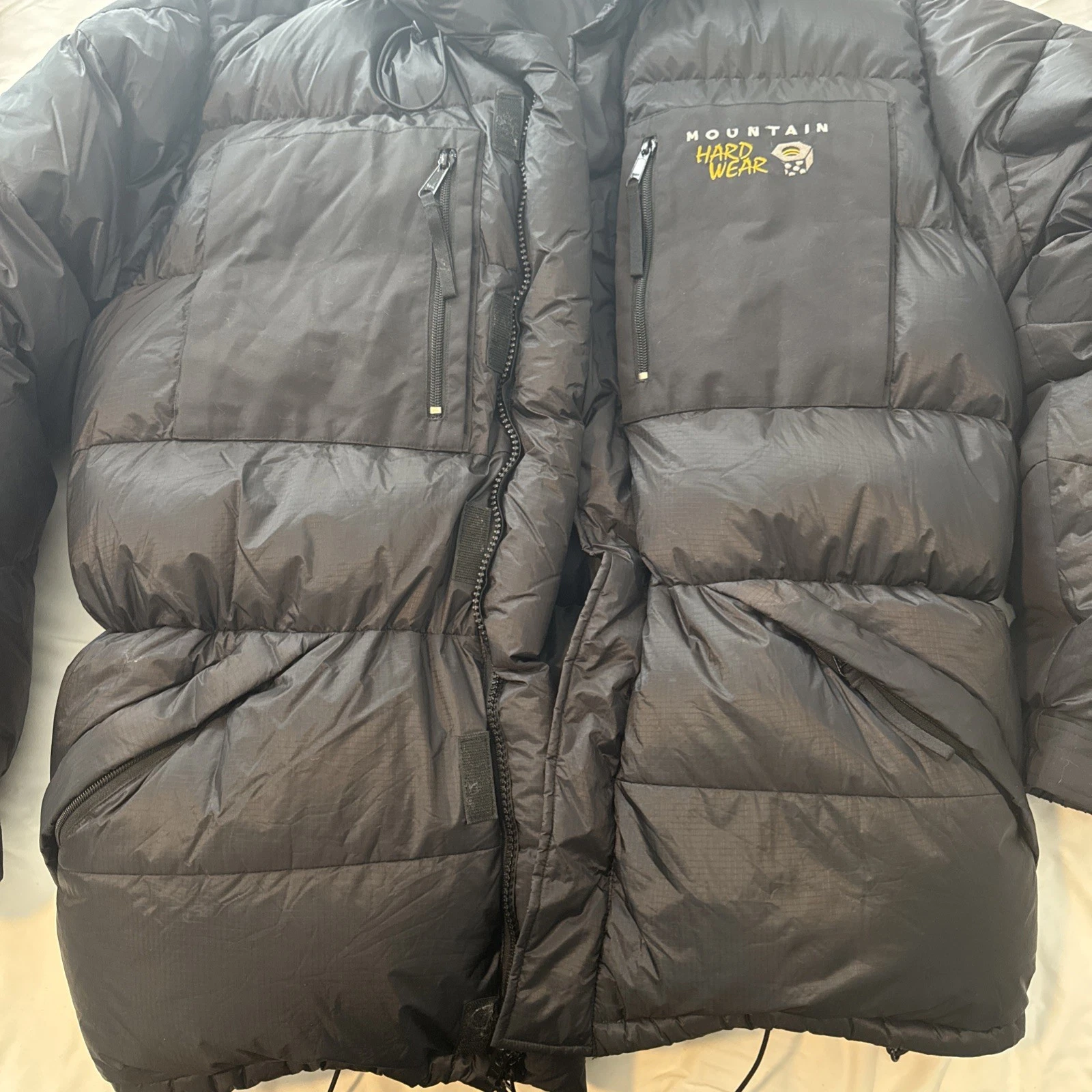 MOUNTAIN HARDWEAR ABSOLUTE ZERO 800 PRO DOWN PARKA MENS LARGE GORE DRYLOFT RARE image 2