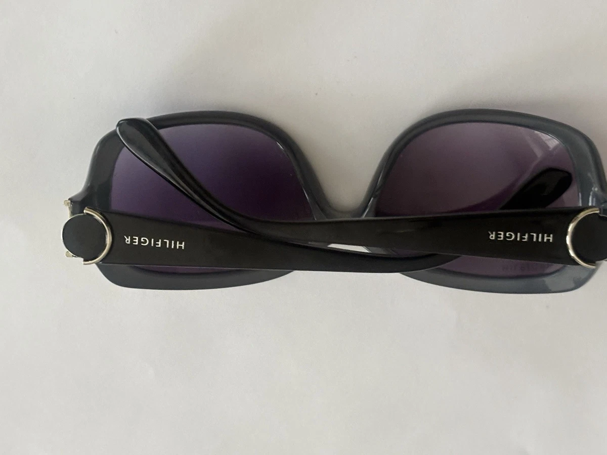 Tommy Hilfiger Translucent Purple Square Sunglasses TOMMY HILFIGER Black OL654 Square Sunglasses main image 3