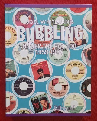 Joel Whitburn Billboard Bubbling Under the Hot 100 1959-1985 Hardcover