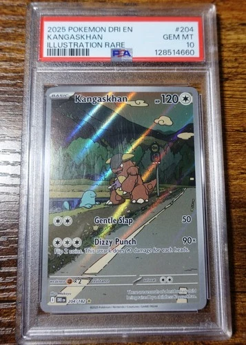 Kangaskhan 204/182 PSA 10 Illustration Rare Destined Rivals Pokemon Card