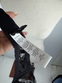 Studio La Perla Black Lace Bra Size 2 
