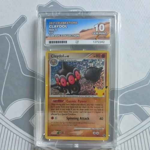 Claydol LV.45 Holo 15/106 Celebrations Classic Collection - Ace Gem Mint 10