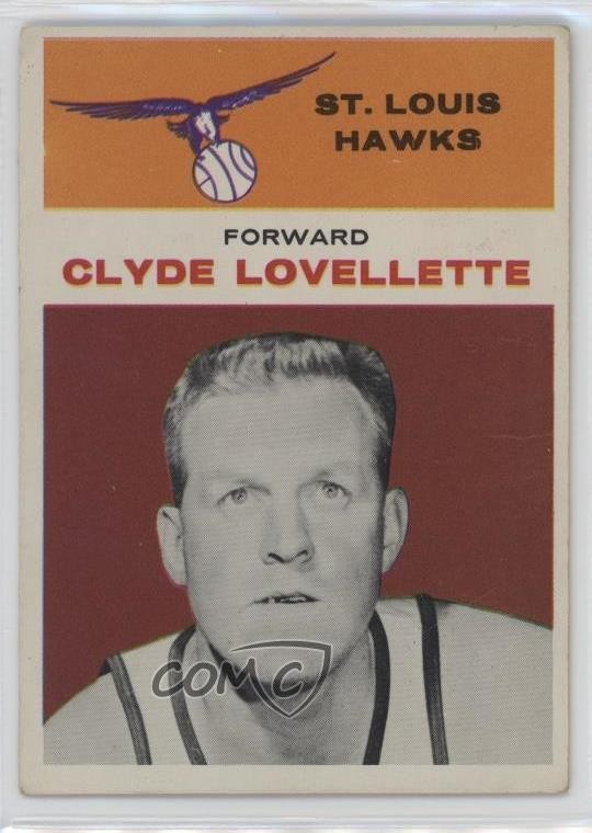 1961-62 Fleer Clyde Lovellette #29 HOF uk2