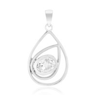 Cavill WeißEr Kunzit AnhäNger 1,47Ct Oval 925 Sterling Silber Schmuck