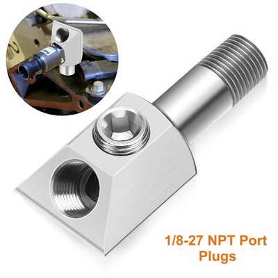 Oil Pressure Sensor Thread Adapter for GM/Chevy 305/350 Engines 45