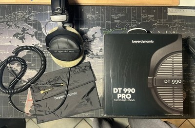 Beyerdynamic DT 990 Pro   Professioneller Studiokopfhörer (Open-Back, 250 Ohm)