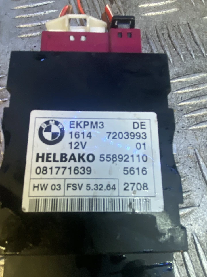 2008 BMW 5 SERIES 520D SE 4DR 2.0 FUEL PUMP CONTROL MODUEL 7203993 - Image 3 of 3