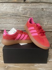 adidas Barreda Decode J Unisex Kids Athletic Sneakers Red/Pink US 5 JR0759