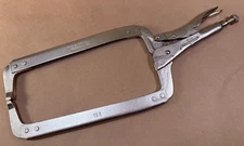 Vintage PETERSEN DEWITT VISE GRIP 18R WELDING CLAMP LOCKING PLIERS - CLEAN USA