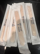 Henry Schein Wooden Tongue Depressors Sterile 10pcs 6 15cm Medical Grade