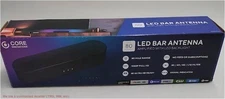 Core Innovations 80-Mile Indoor Antenna Bar with LED Lighting.SEE DETAILS.