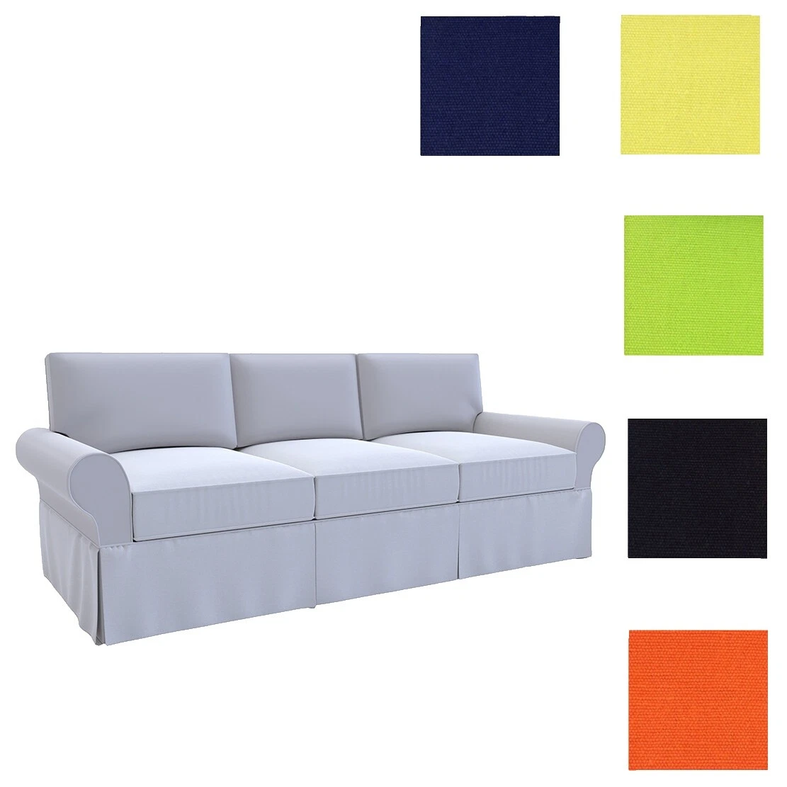 Mescla de Algodão Multicolor Capas para móveis