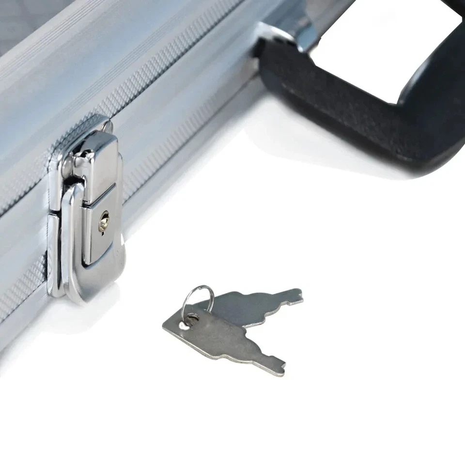 Aluminum Tempered Glass Portable Display Case - 2 Sizes Available - Image 3 of 3