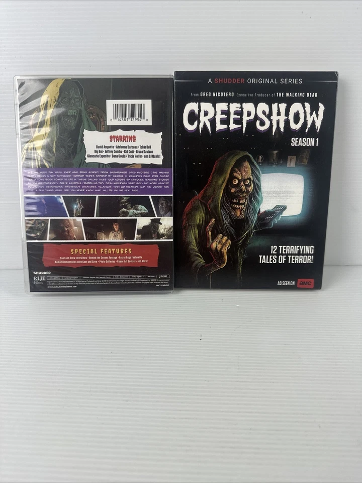Creepshow Season 1 - US R1 / Region 1 DVD TV Series 3 Discs VGC Slip Cover - Image 3 of 4