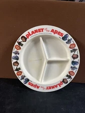 Vintage 1967 Planet Of The Apes Divided Plate -  Deka - 9.5" MUST READ