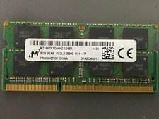 8GB Micron MT16KTF1G64HZ-1G6E1, HP 693374-001, DDR3 2Rx8 PC3L-12800S Memory RAM