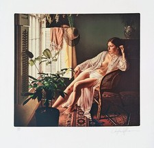 Douglas Hofmann La Femme En Bleu State Ii 1981 Signed Lithograph Gallart
