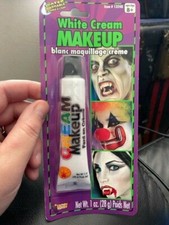 Forum Novelties White Cream Color Halloween Makeup 1oz. New 
