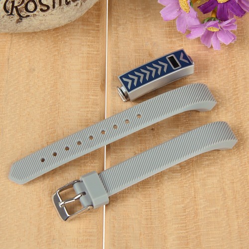 2016 New Stainless Steel Protective case Cover SmartWatch For Fitbit Flex - Photo 5 sur 7