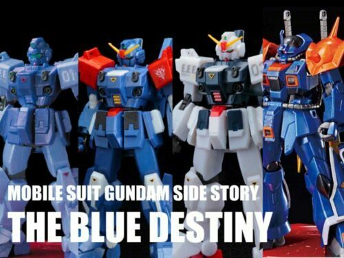 Gundam Bandai Hguc Gundam Blue Destiny Unit 3 Exam Metallic Gloss Injection Exclusive Toys Hobbies