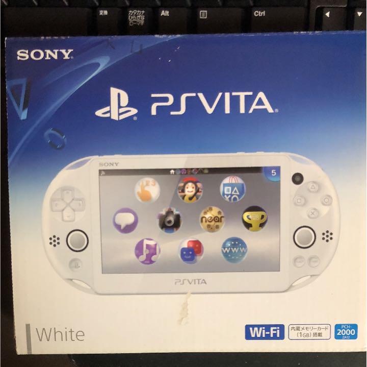 Playstation PS vita PCH2000-ZA22 white console only From