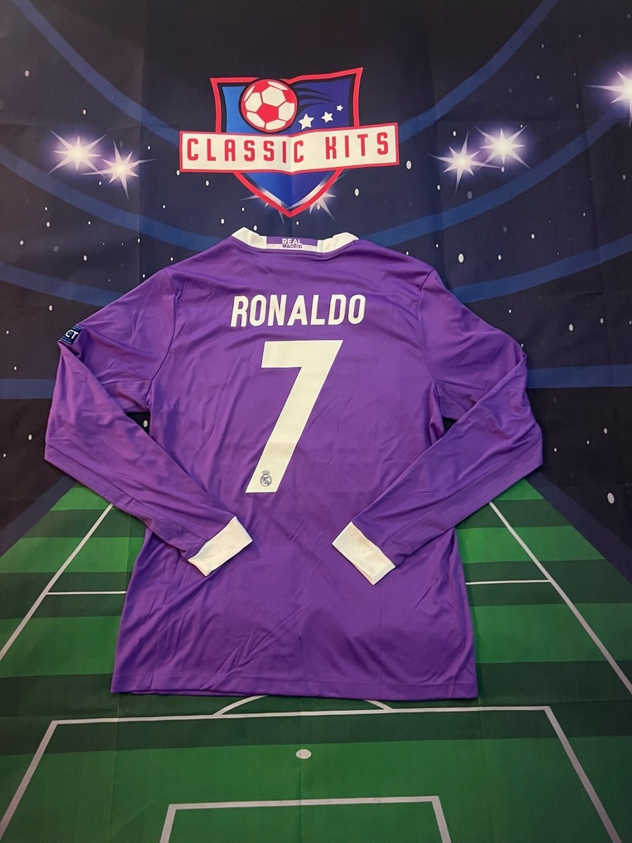 【正規16-17 レアルマドリード  L/S C.Ronaldo #7】 正規16-17 レアルマドリード home L/S C.Ronaldo #7】 - メルカリ