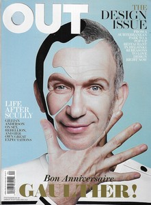 Out Gay Magazine Jean Paul Gaultier The Design Issue Gillian Anderson 12 Ebay