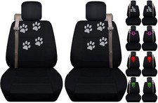 Fits Chevy Trailblazer Front Car Seat Cover Black Wcowgirl Up Barrel Racing...
