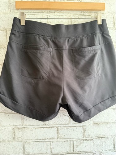 Pantalones Cortos Athleta Midtown Negros Talla 6 Transpirables Viaje Vacaciones - Imagen 8 de 8