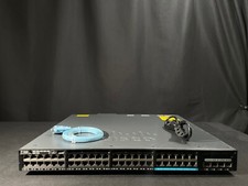 Cisco Catalyst WS-C3650-12X48UQ-S UPoE RJ-45 4x 10GB SFP Switch- Same Day Ship