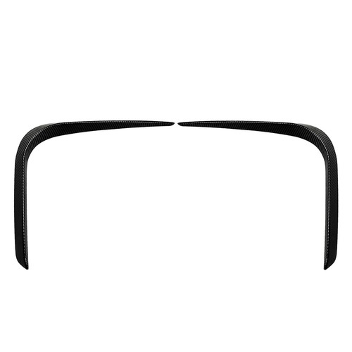 Front Bumper Side Vent Cover Trim Fit BMW X5 G05 M Sport 2019-2022 Carbon Black - Picture 3 of 8