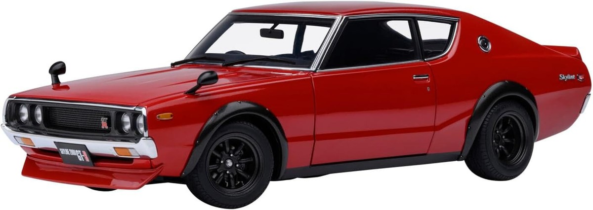 AUTOart 1/18 NISSAN SKYLINE 2000GT-R (KPGC110) Tuned Version Red